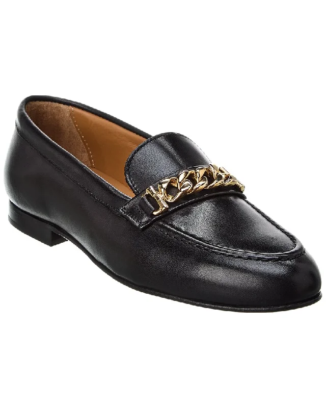 Alfonsi Milano Bianca Leather Loafer