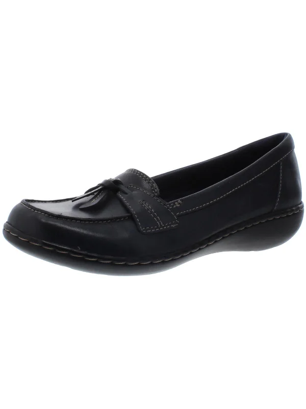 Ashland Bubble Womens Leather Slip On Loafers