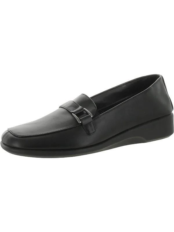 Believe Womens Faux Leather Loafers