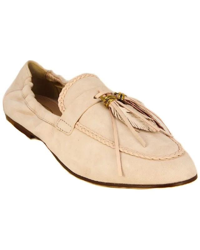 TOD’s Double T Suede Moccasin