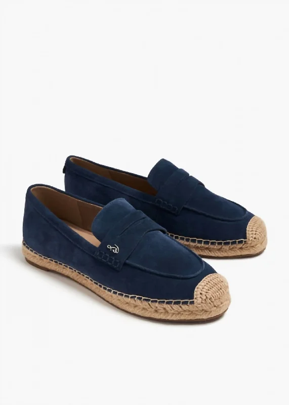 Women's Kai Espadrille Loafers In Navy