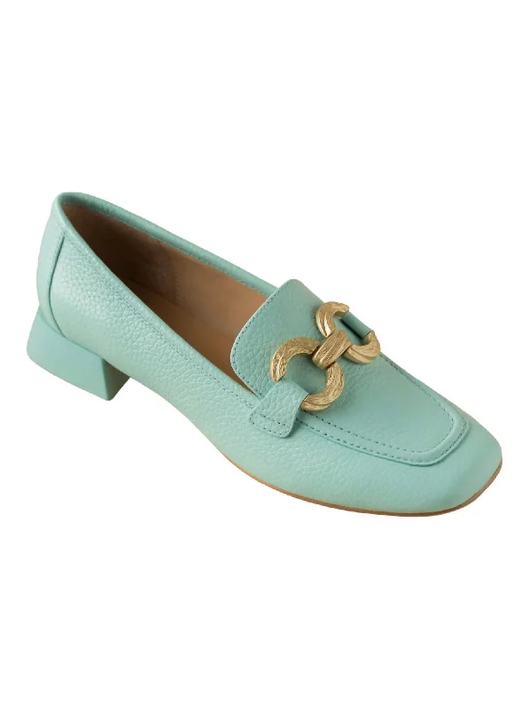 Women's Lola Loafer In Water Aqua