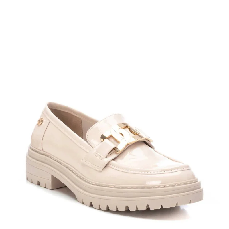 Women's Moccasins In Beige