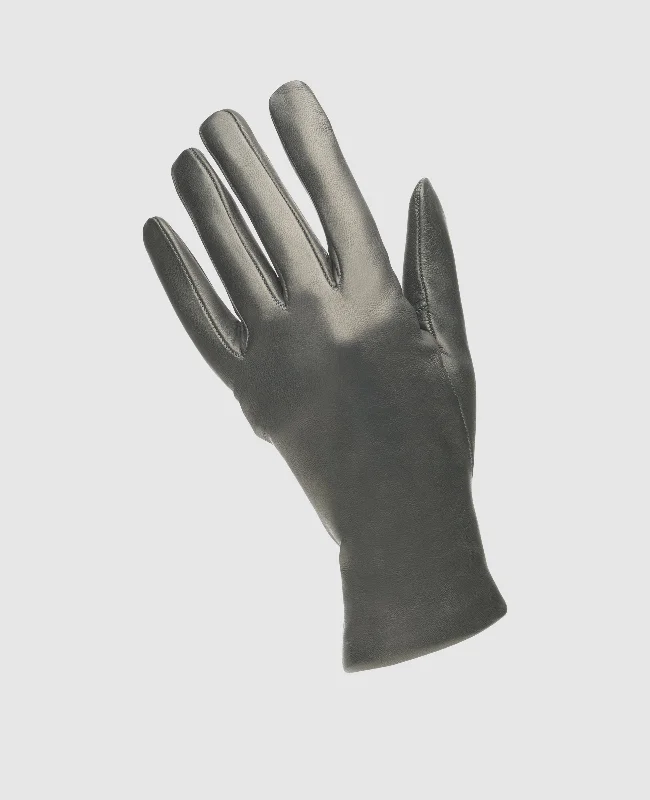 Fine leather gloves - Black