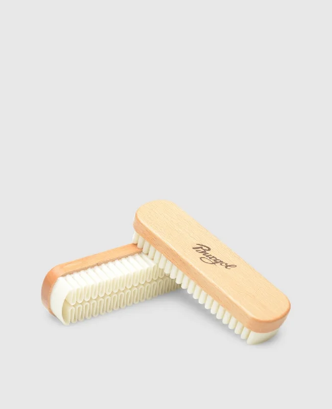 Suede Brush - White