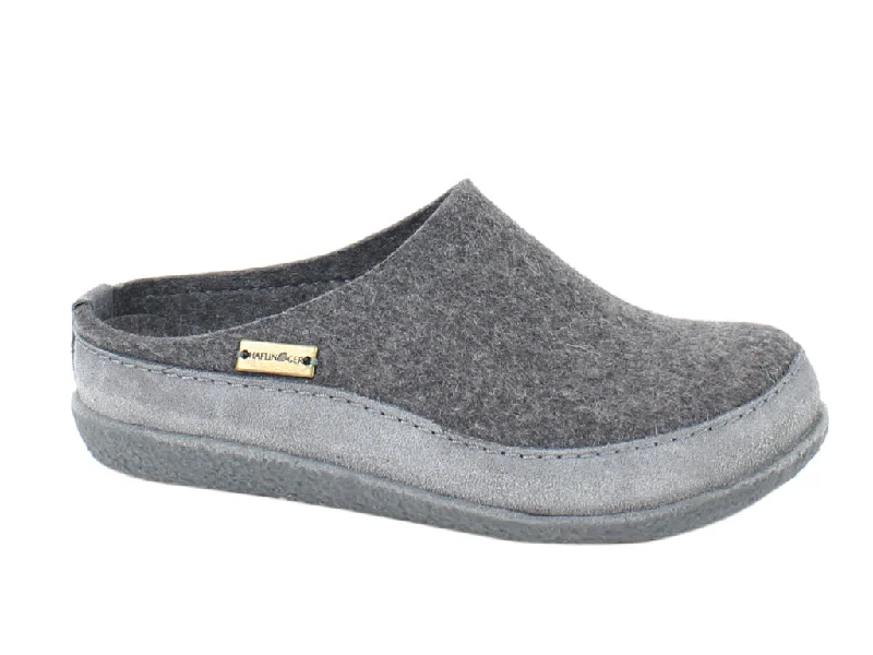 Haflinger Clogs Blizzard Skane Anthracite