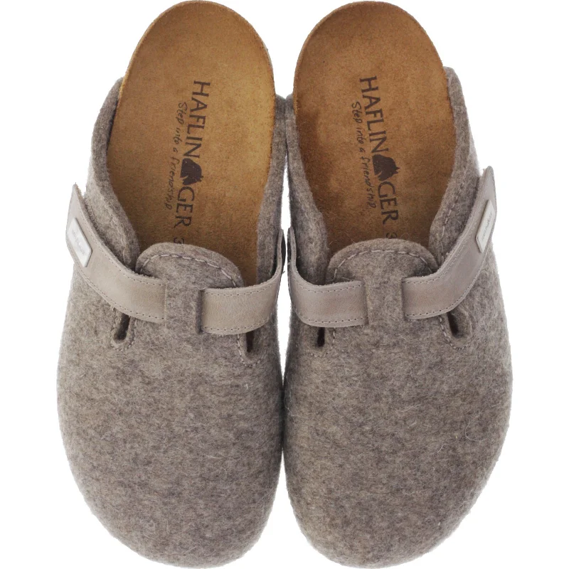 Haflinger Women's Kurt Bio Gio Wool Clog Slippers