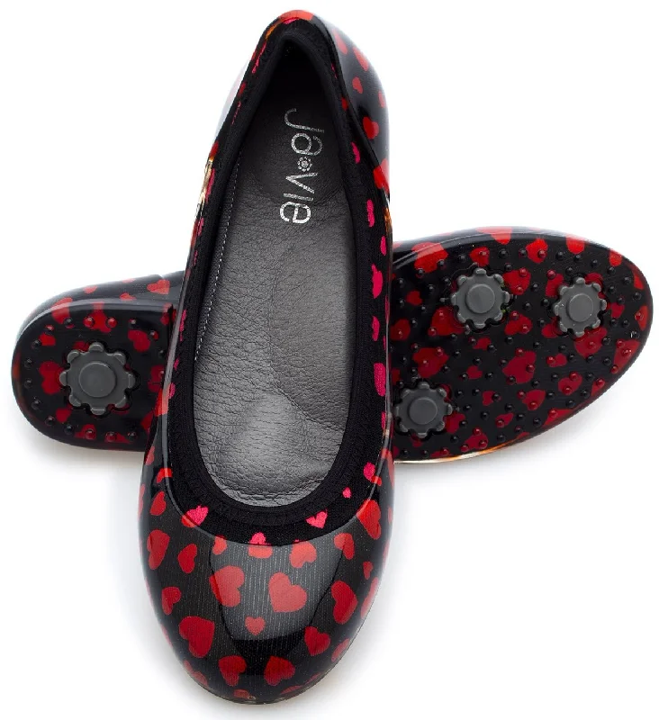 ja-vie hearts jelly flats shoes