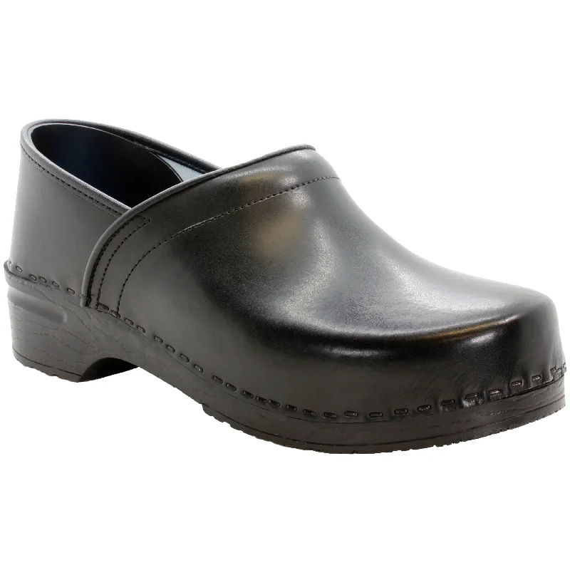 KLÄGN PROFESSIONAL PLUS Men's Cabrio Leather Clogs - CLOSEOUT