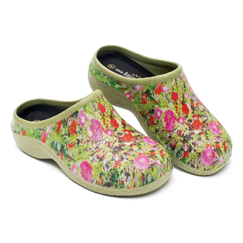 Poppy Explosion Classic Half Sizes Women's Clogs