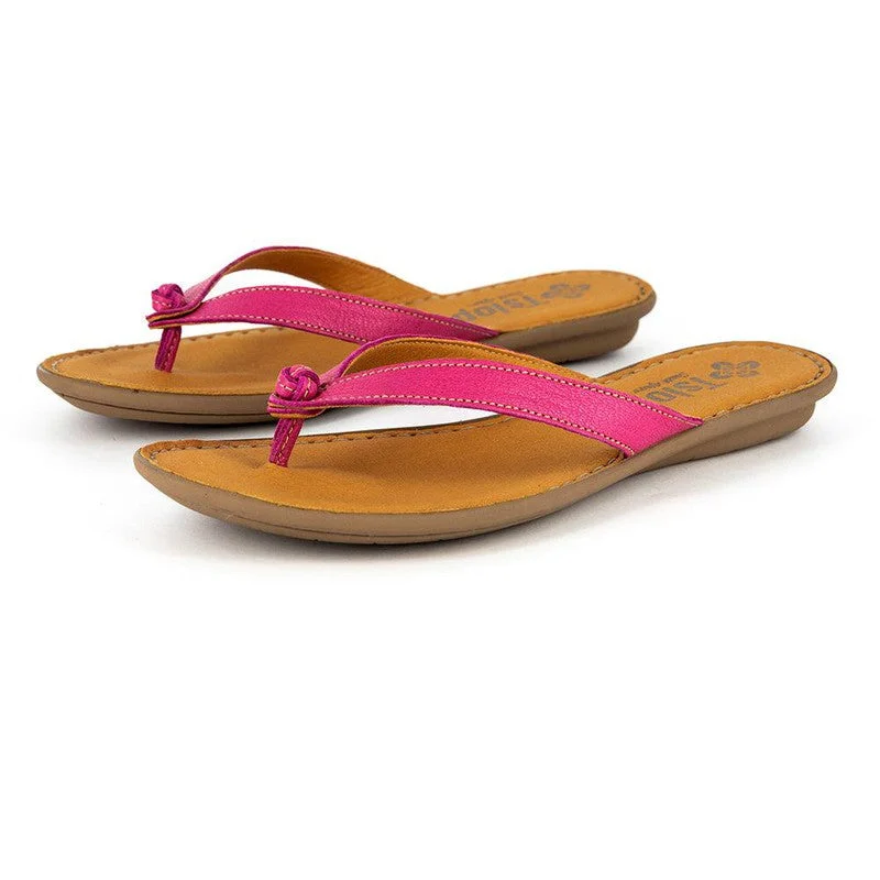 Tsonga Esitolo Leather Thong Slip On Sandal - Aurora Cayak