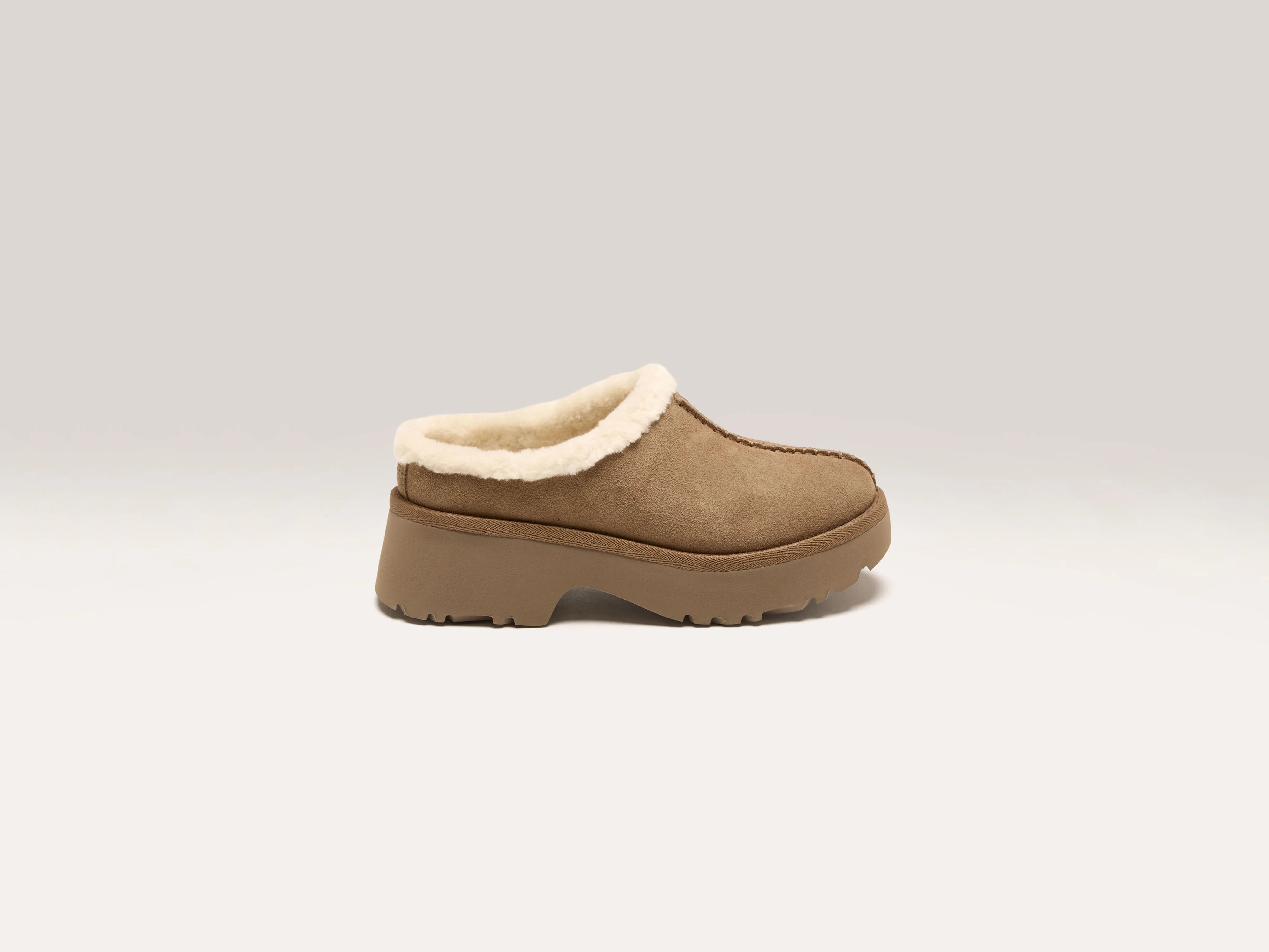 New Heights Cozy Clogs For Women (242 / W / CHESTNUT)